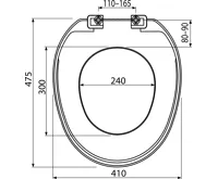 ALCAPLAST WC sedátko Basic, polypropylen A3553 (1)