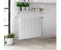 LIPOVICA hliníkový radiátor BLITZ B4 350/3 čl. - 277 W, 240 mm - PLUS levý přímý (VK L) (2)