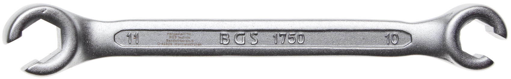 Bgs klíč na převlečné matice 10 x 11 mm