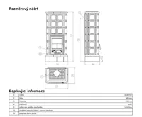 ABX Kaledonie K-Kachlová kamna hnědá | AKCE Zdravá láhev 0,7l (1)