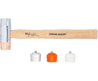 BGS Palička vyklepávací pr. 35 mm, 5 výměnných hlavic (2)