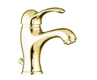 SAPHO KIRKÉ stojánková umyvadlová baterie s výpustí, zlato SAPHO KIRKÉ stojánková umyvadlová baterie s výpustí, zlato