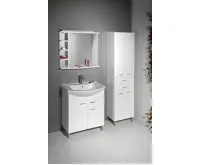 AQUALINE ZOJA/KERAMIA FRESH skříňka vysoká se zásuvkami 50x184x29cm, bílá (5)