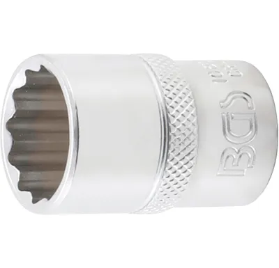 BGS Hlavice nástrčná 1/2" 19,0 mm, 12ti hranná