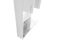 AQUALINE SIMPLEX ECO vysoká skříňka s košem 50x180x30cm (4)