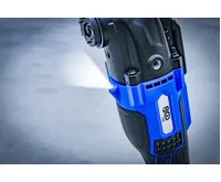 BGS Oscilační bruska AKU, multifunkční nástroj,  bezkartáčový,  18 V,  bez akumulátoru (4)