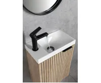 SAPHO KAI stojánková umyvadlová baterie, černá mat (5)