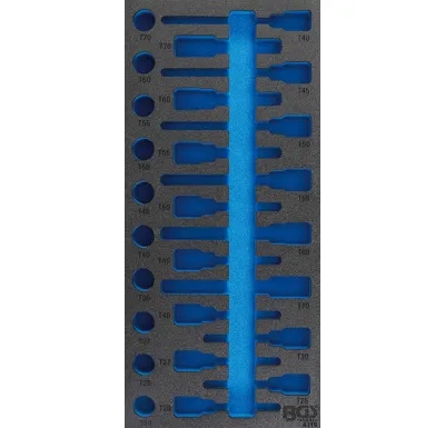 BGS Vložka do dílenského vozíku 1/3, prázdná, pro BGS 4119