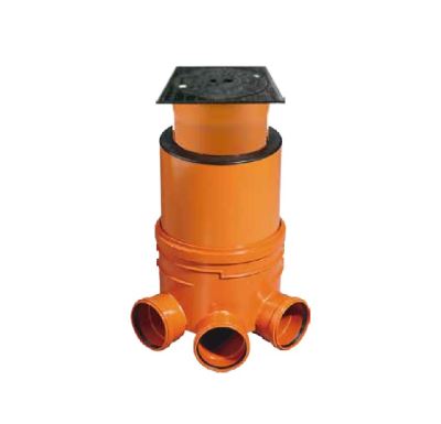 OSMA kanalizační šachta DN400x 500 mm vícevtok - pro KG 160 poklop plný litina - 12,5t