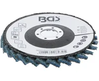BGS Lamelový brusný kotouč | netkaná textilie | O 125 mm | zrnitost 240 - BGS 74476 (2)