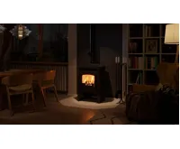 HS Flamingo Krbová kamna FLAMINGO ® STAVANGER černá (13)