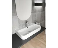 ISVEA SISTEMA U keramické umyvadlo 70x38cm, bílá (3)