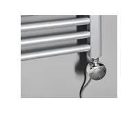 AQUALINE Topná tyč s termostatem, rovný kabel, 600 W, chrom (1)