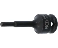 BGS Hlavice zástrčná 1/2" XZN M5 x 75 mm, tvrzená BGS Hlavice zástrčná 1/2" XZN M5 x 75 mm, tvrzená