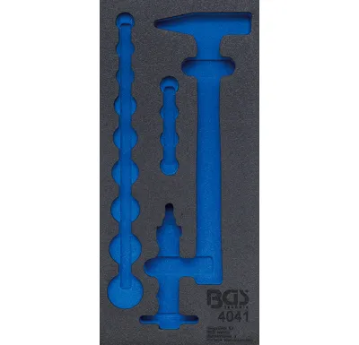 BGS Vložka do dílenského vozíku 1/3, prázdná, pro 4041