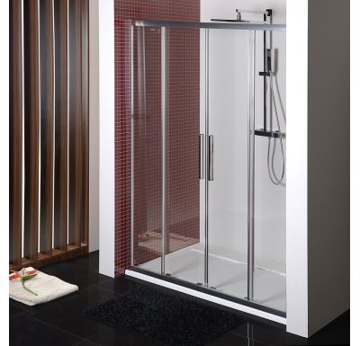 POLYSAN LUCIS LINE sprchové dveře 1600mm, čiré sklo