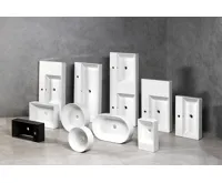 GSI KUBE X keramické umývátko 50x25cm, pravé/levé, bílá ExtraGlaze (3)