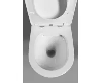 SAPHO PACO závěsná WC mísa, Rimless, 36x53cm, bílá (6)