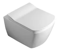 CREAVIT GLANC WC sedátko, SLIM, Soft Close, bílá (5)