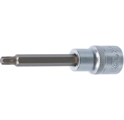BGS Nástrčná hlavice, délka 100 mm, 12,5 mm (1/2"), T-profil (pro Torx) T35