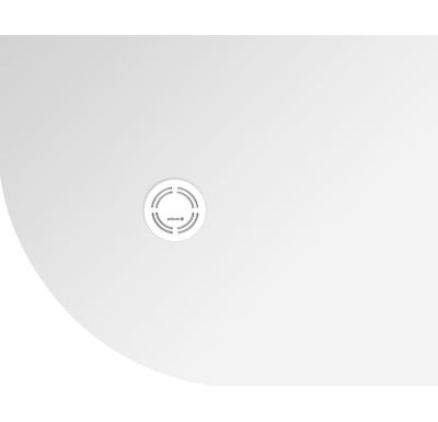 POLYSAN FLEXIA vanička z litého mramoru čtvrtkruh, s možností úpravy rozměru, 100x80cm, R550, pravá