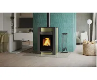 HS Flamingo Krbová kamna AQUAFLAM VARIO ® KALMAR 11/5kW olivová (17)