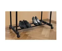 HomeLife Pojízdný stojan na šaty Double (3)