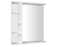 AQUALINE KORIN STRIP zrcadlo s LED osvětlením a policemi 60x70x12cm