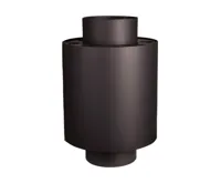 HS Flamingo Teplovzdušný výměník 150 mm malý, 1,5 mm