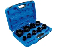 BGS Sada klíčů na matice se zářezy, vnitřní čep, KM4 - KM12,  9dílná (2)