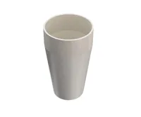 Granisil granitový květináč MONTI vysoký 76 cm Bílý (2)