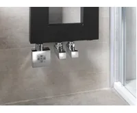 SAPHO CUBE připojovací sada ventilů ruční rohová, chrom (4)