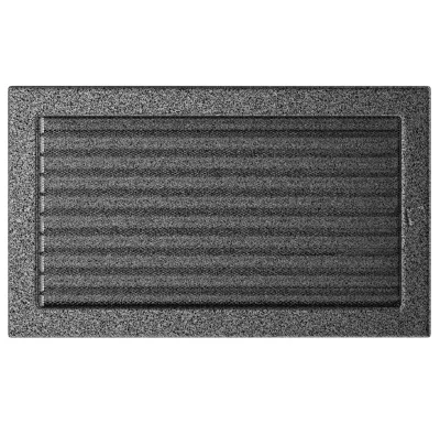 HS Flamingo Krbová mřížka 22x37 BASIC staré stříbro s žaluzií