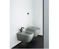 GSI PURA bidet závěsný, 36x55cm, agave mat (3)