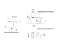 GSI CLASSIC WC kombi, spodní/zadní odpad, bílá (6)