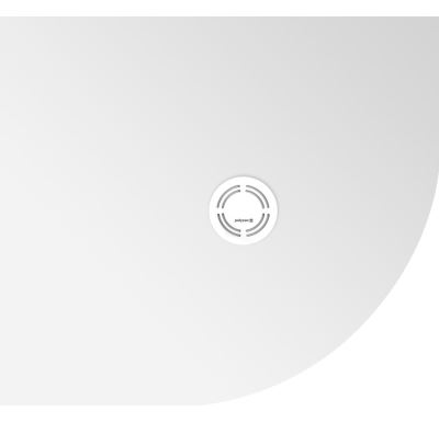 POLYSAN FLEXIA vanička z litého mramoru čtvrtkruh, s možností úpravy rozměru, 90x80cm, R550, levá