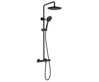 SAPHO SOLARIS sprchový sloup s termostatickou baterií, černá mat SAPHO SOLARIS sprchový sloup s termostatickou baterií, černá mat