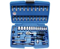 BGS Gola sada 1/4" 4,0-14,0 mm, T-profil bez vrt., 47 dílů BGS Gola sada 1/4" 4,0-14,0 mm, T-profil bez vrt., 47 dílů