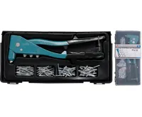 BGS Kleště nýtovací + 60 Al nýtů, 2,4 - 4,8 mm BGS Kleště nýtovací + 60 Al nýtů, 2,4 - 4,8 mm