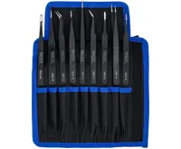 BGS Sada pinzet z nerezové oceli | 9dílná - BGS 74413 (1)