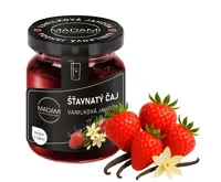 MADAMI s.r.o. Šťavnatý čaj Madami Jahoda s příchutí vanilky 55g