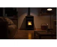 HS Flamingo Krbová kamna AQUAFLAM VARIO ® BARMA 11kW dlažba Ořech (teplovzdušná verze) (12)