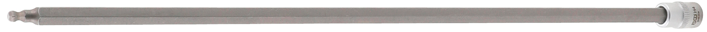 BGS Nástrčná hlavice, délka 300 mm, 6,3 mm (1/4"), vnitřní šestihran s kulovou hlavou 4 mm