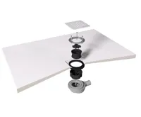 POLYSAN TRENECA vaničkový sifon, průměr 90mm, DN40, krytka bílá mat (4)
