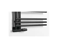 AQUALINE POSEIDON otopné těleso 450x1140mm, černá mat (1)