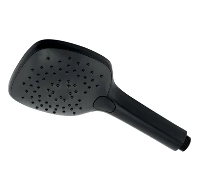 NOVASERVIS Sprchová růžice 3-polohová FLOW, černá - RU/201,5