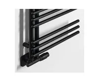 AQUALINE POSEIDON otopné těleso 450x1540mm, černá mat (1)