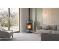 HS Flamingo Krbová kamna MASTERFLAMME ® Grande II, šedá (25)