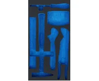 BGS Pěnová vložka pro 2002, prázdná, pro BGS 2002-9 BGS Pěnová vložka pro 2002, prázdná, pro BGS 2002-9