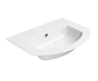 GSI PURA keramické umyvadlo Slim oblé 62x48cm, bez otvoru, bílá ExtraGlaze GSI PURA keramické umyvadlo Slim oblé 62x48cm, bez otvoru, bílá ExtraGlaze